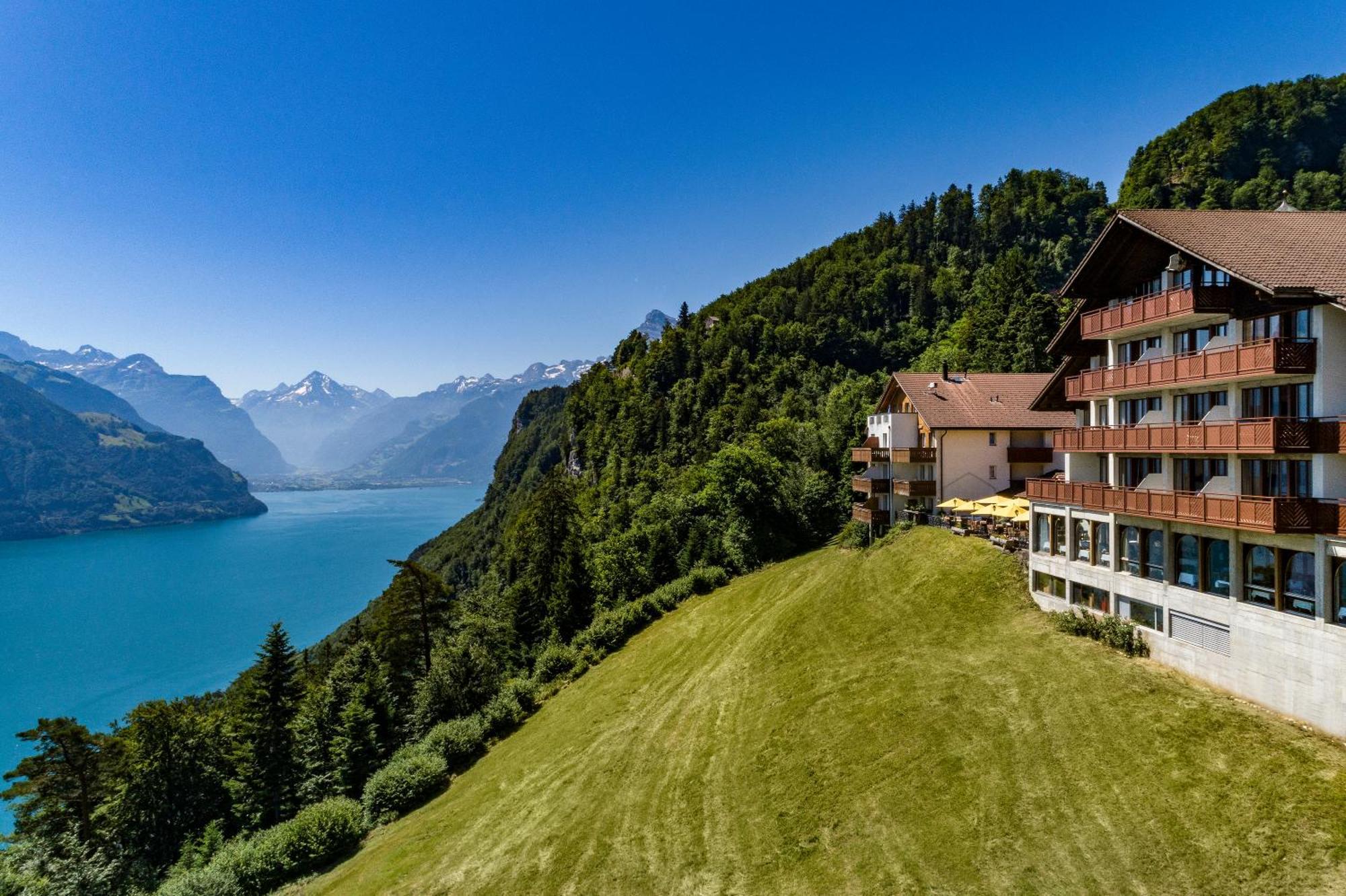 Ferienwohnungen Hotel Bellevue 塞利斯贝格 外观 照片